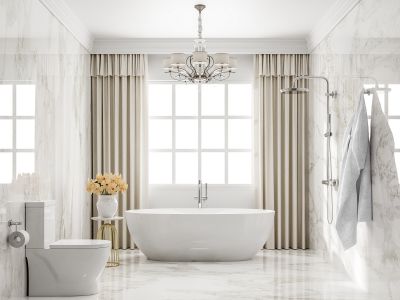 High-End Bathtub Finish
